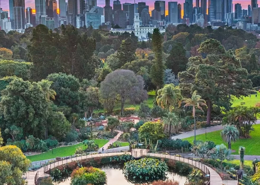 Melbourne’s Royal Botanic Gardens