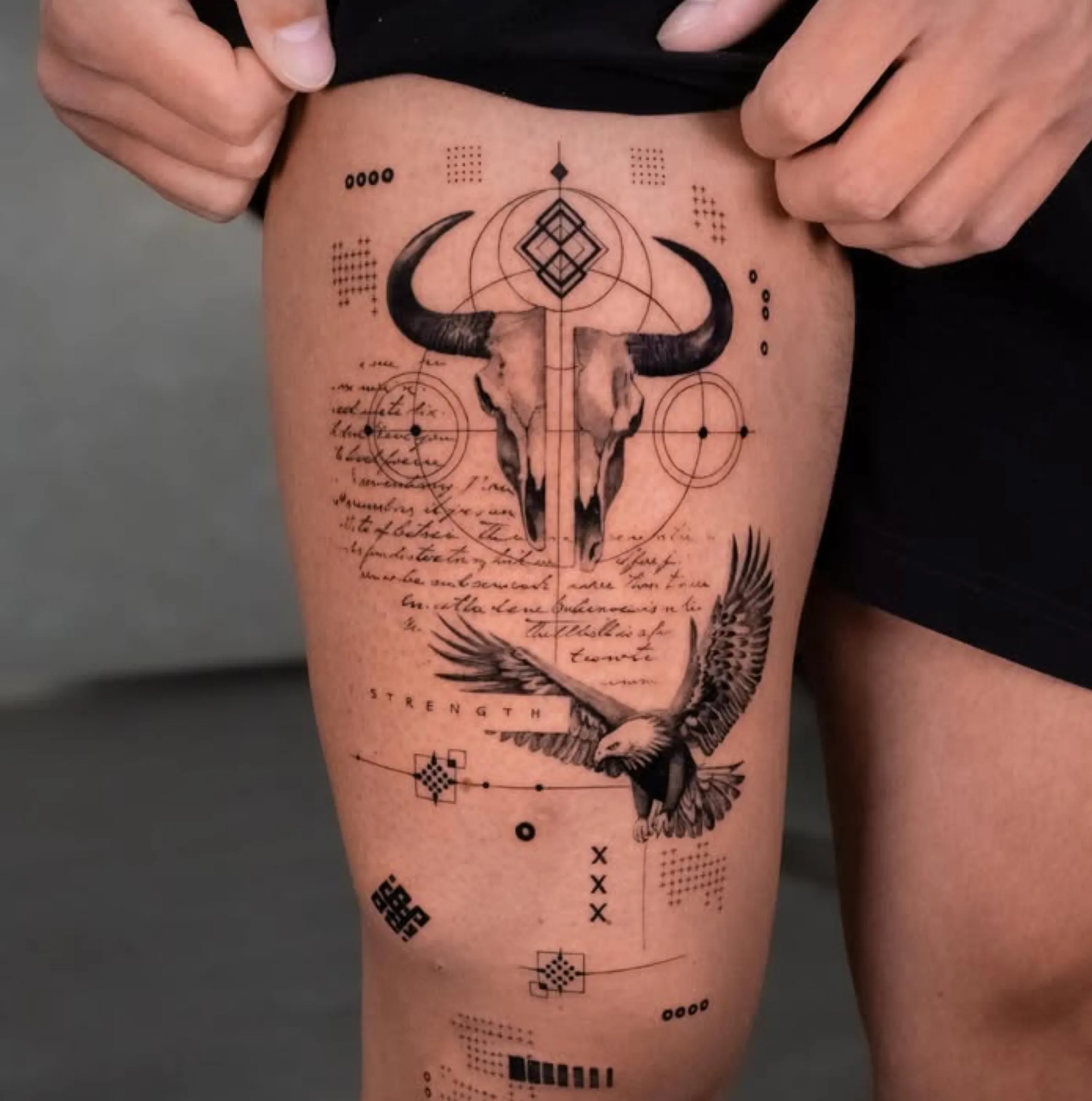 minimalist tattoo fading