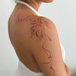 fine line tattoo touch up