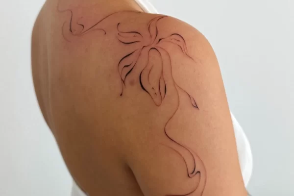 fine line tattoo touch up