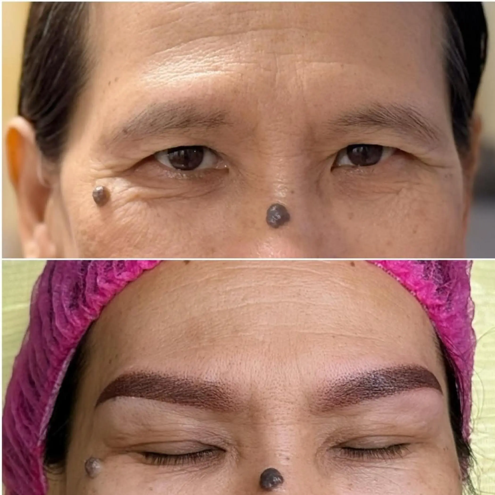 cosmetic tattoo pigment palette