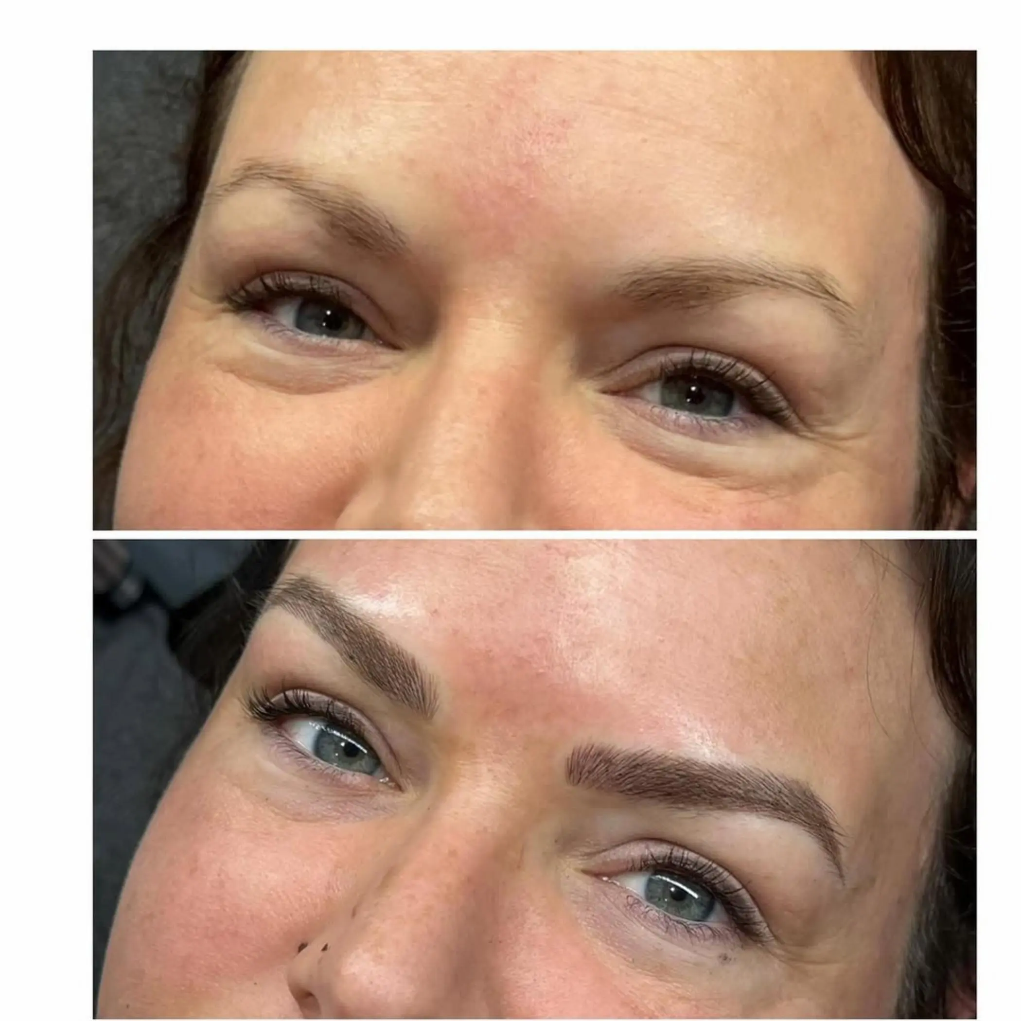 healing stages after eyebrow tattoo