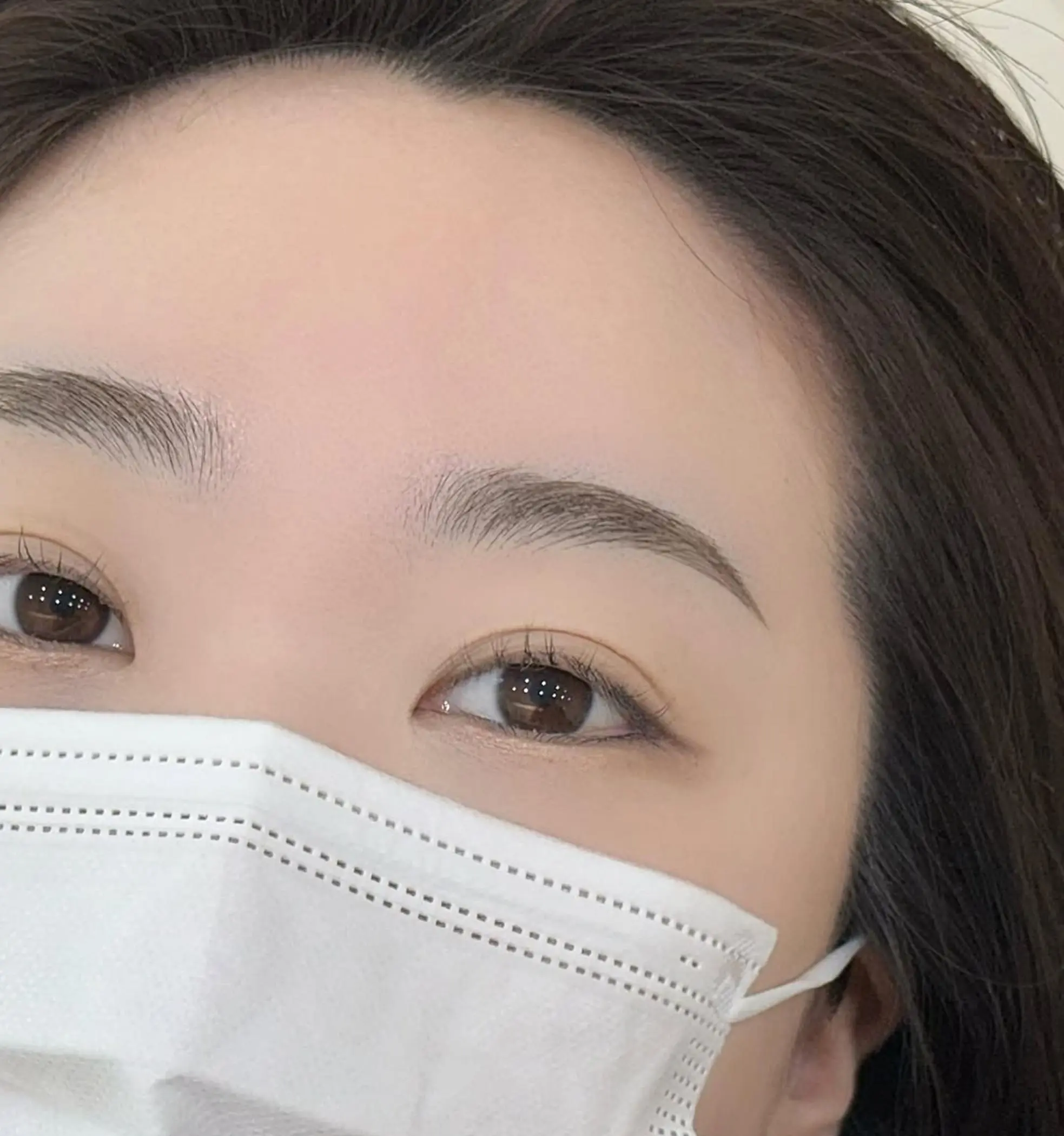 healing stages of microbladed brows on dark skin