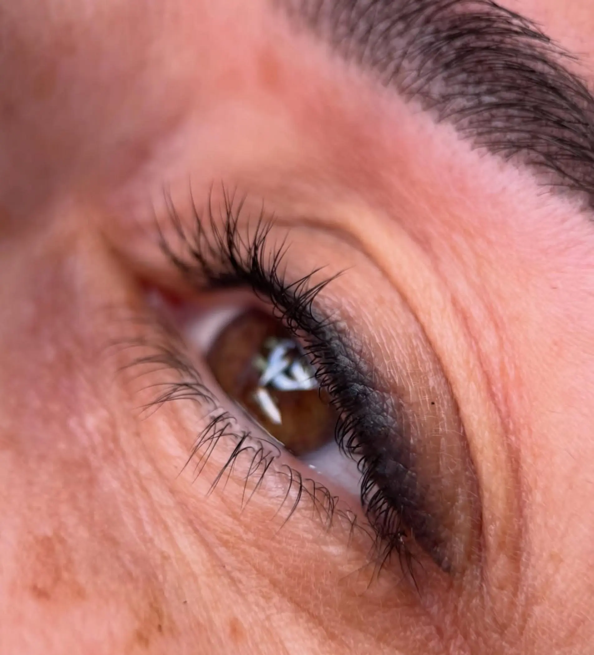 natural fine line eyeliner tattoo result